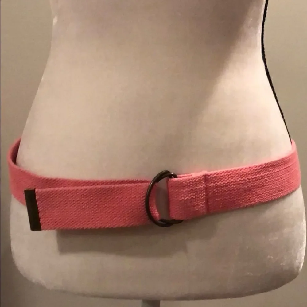 JCrew pink cotton belt size 4 - Picture 2 of 3